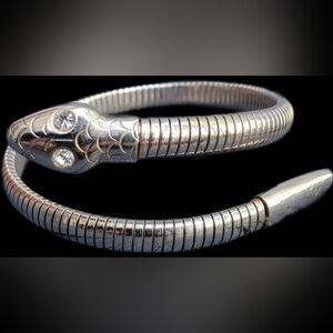 Art Deco Coil Serpent Bracelet
